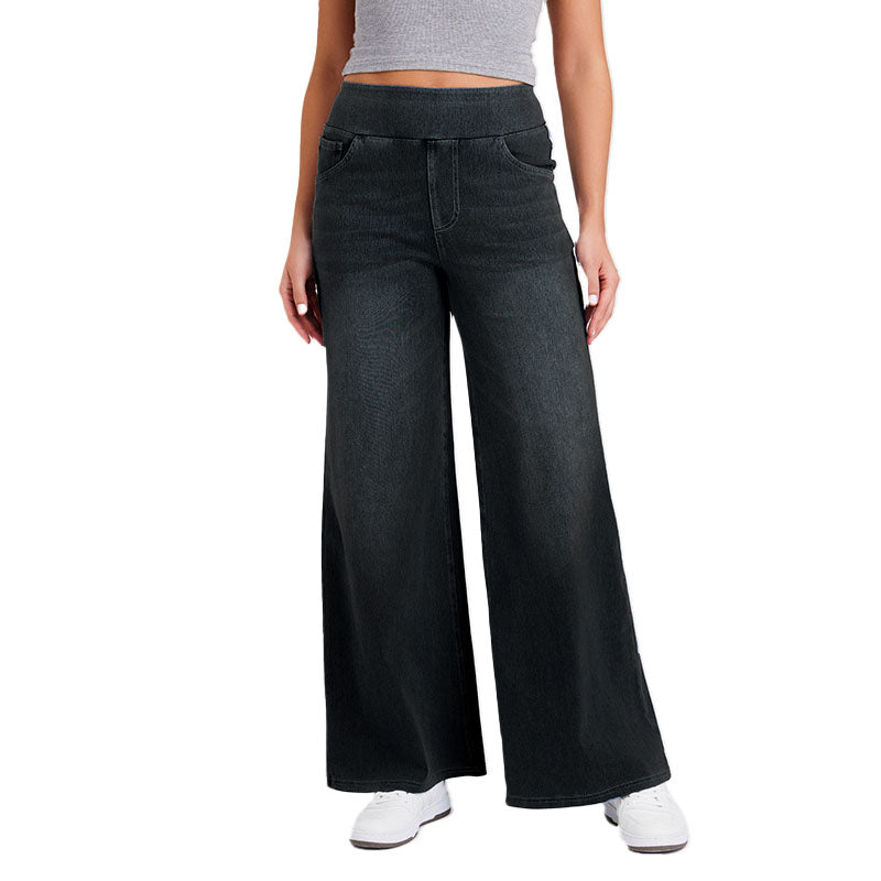 High Waist Wide Leg Jeans