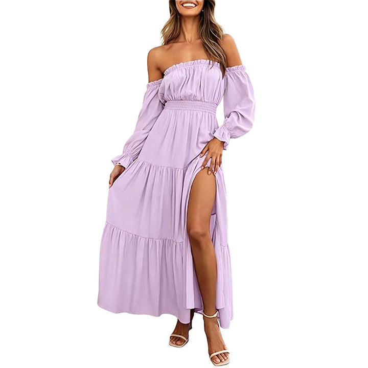 Boho Off Shoulder Summer Dress