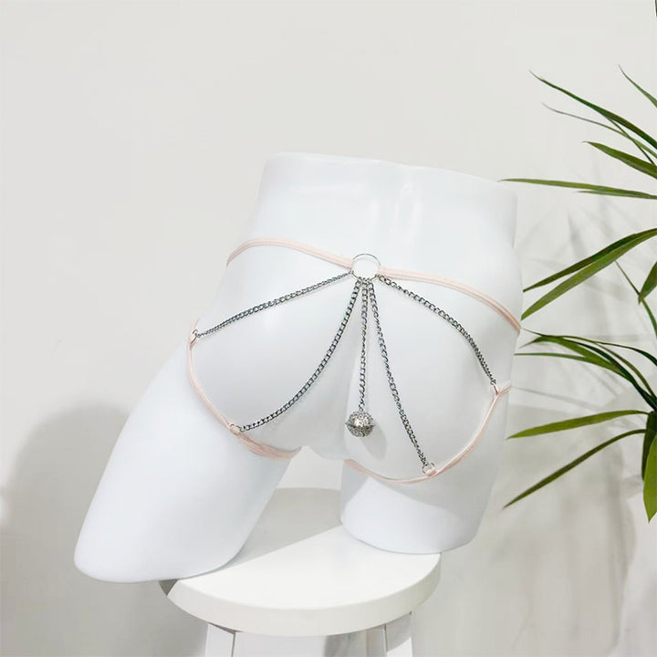 Chain Bell Pouch Men’s Thong