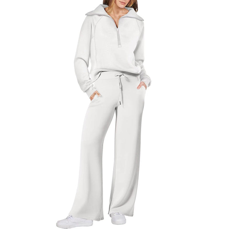 Cozy Half Zip Lounge Set