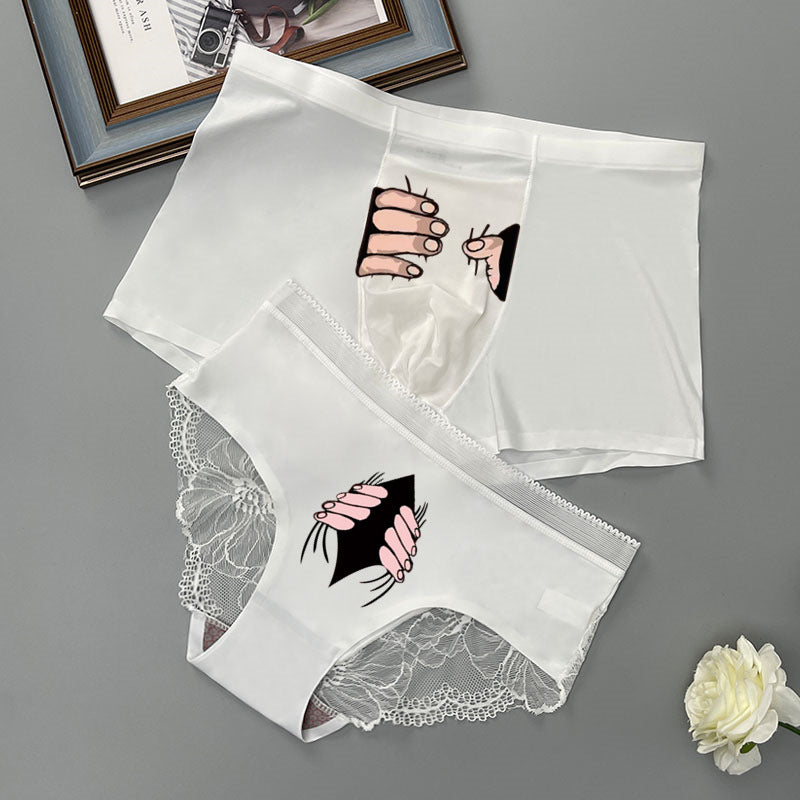 Seamless Matching Couple Underwear