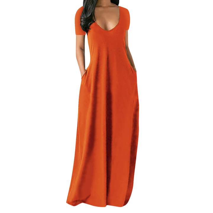 Relaxed Pocket Maxi Dress