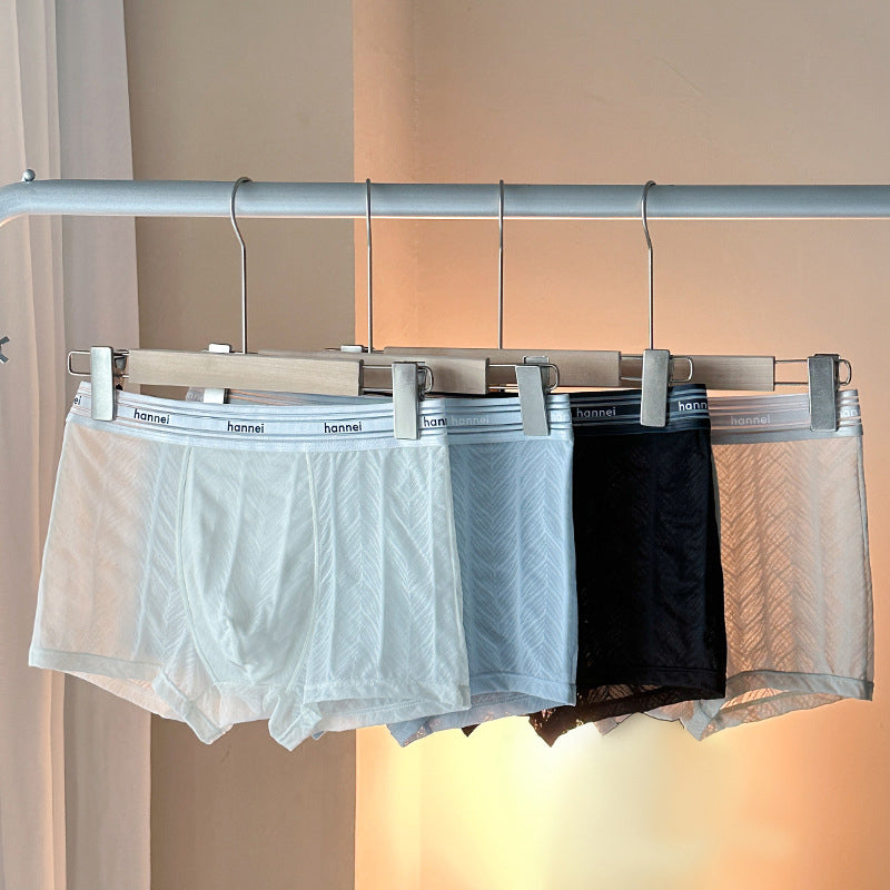 Mesh Printed Boxer Briefs