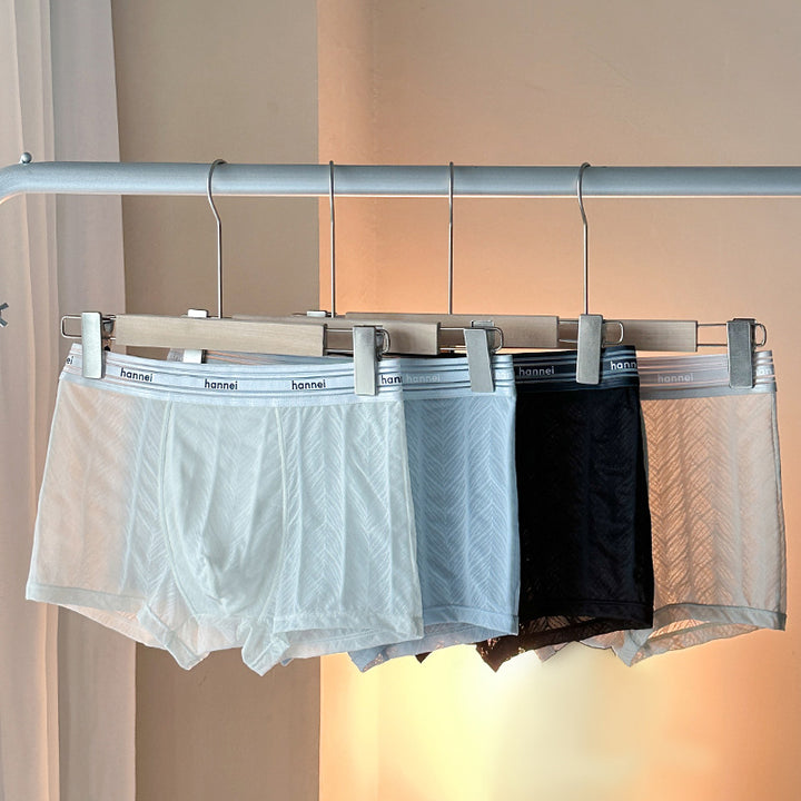 Mesh Printed Boxer Briefs