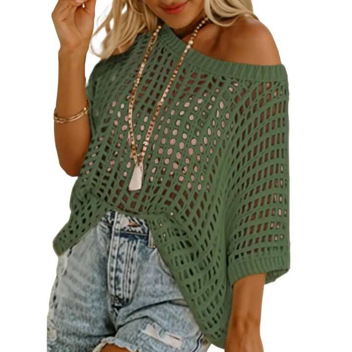 Crochet Beach Cover Up Top