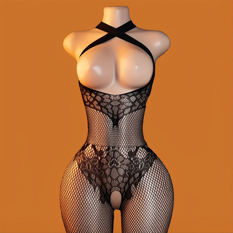 Strappy Cutout Lingerie Bodysuit