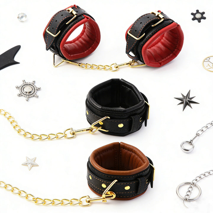 Adjustable Buckle Cuff Set