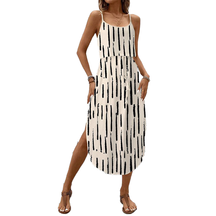 Boho Tie Dye Midi Dress