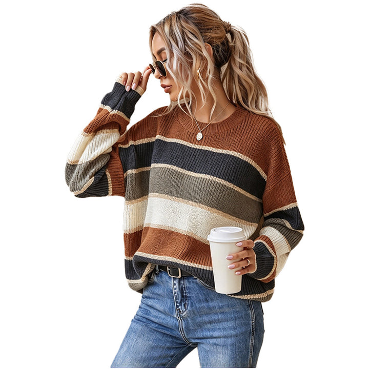 Striped Knit Sweater