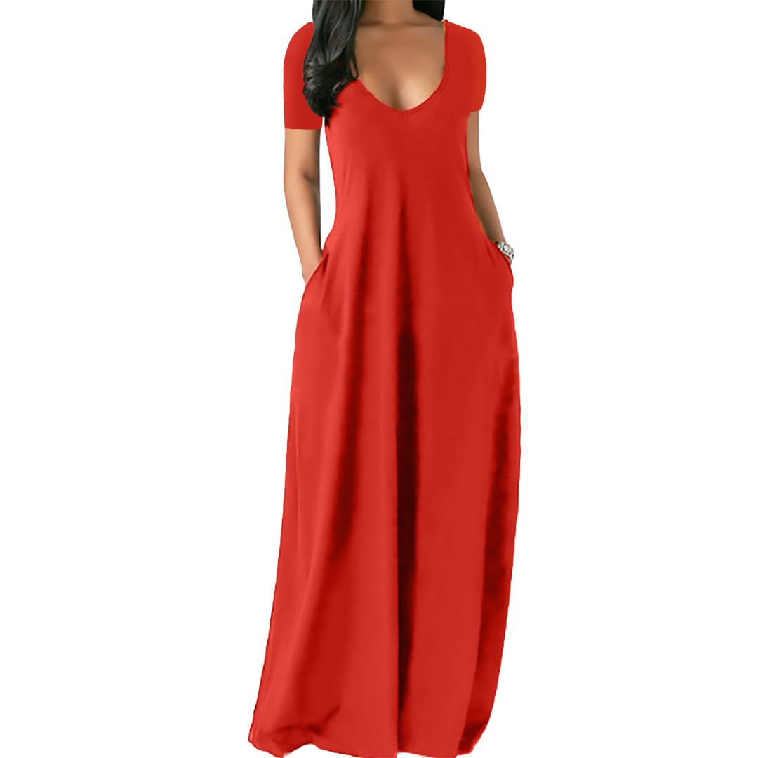 Relaxed Pocket Maxi Dress