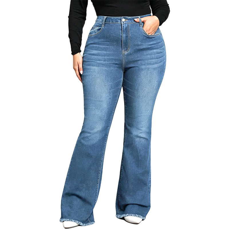 High Rise Flare Jeans