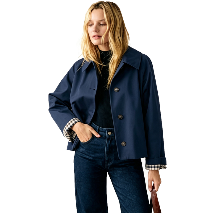 Classic Collared Short Jacket