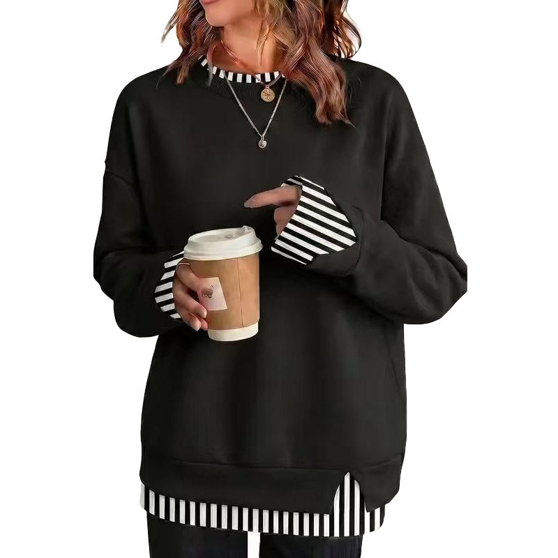 Relaxed Fit Layered Sweatshirt