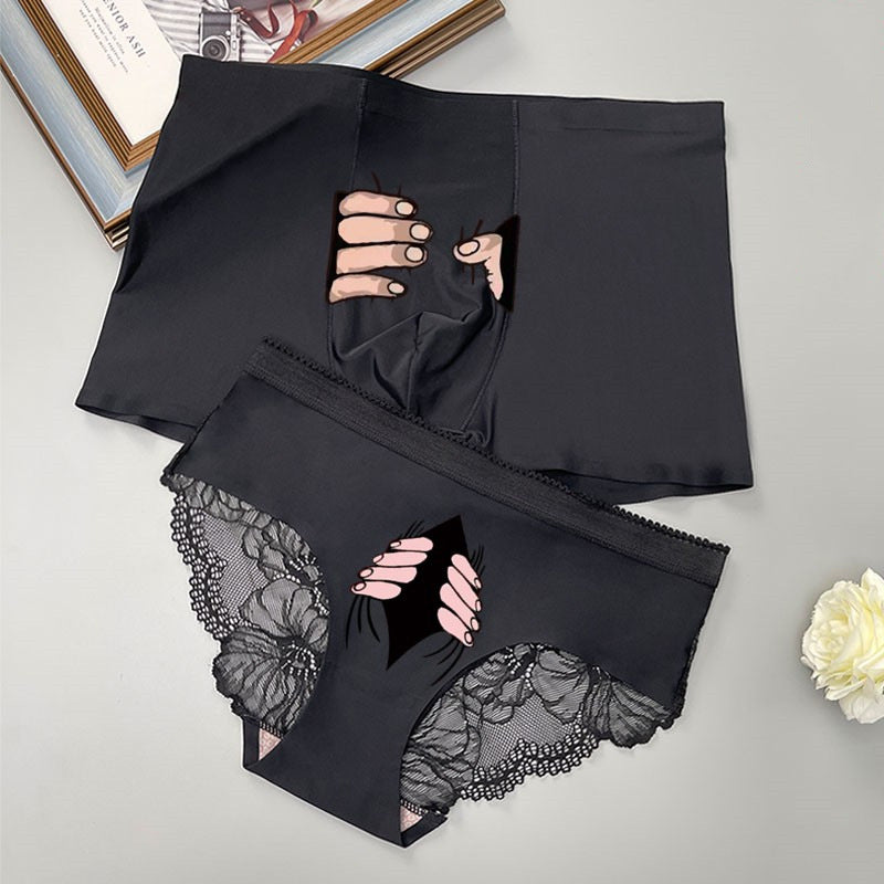 Seamless Matching Couple Underwear