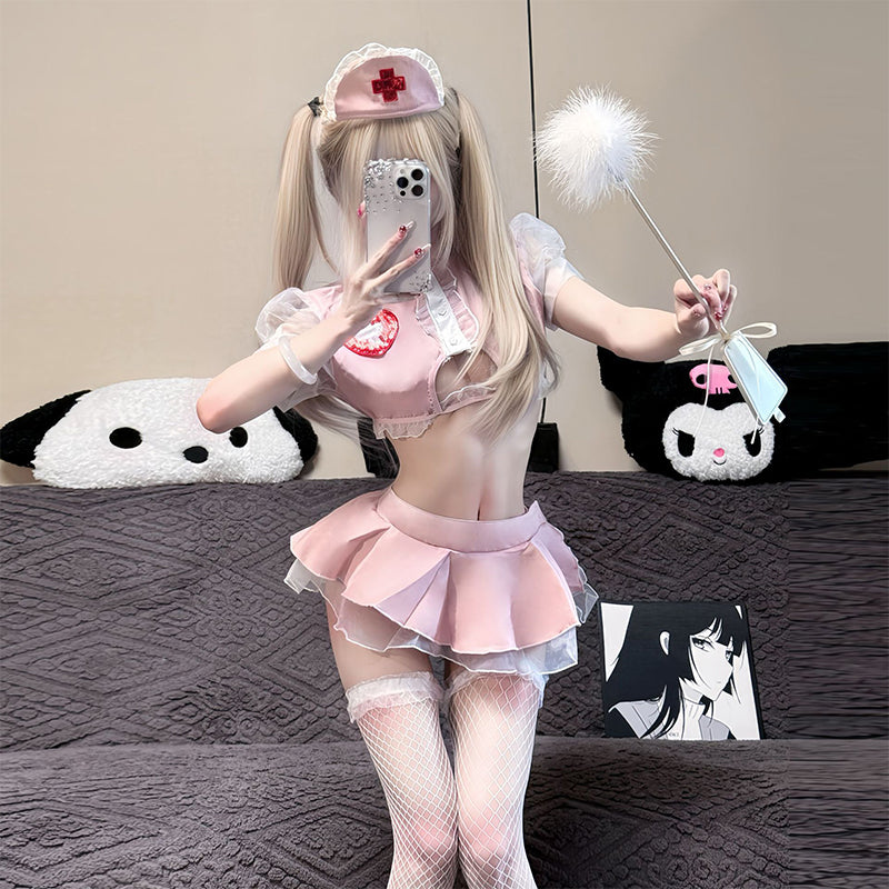Playful Nurse Cosplay Outfit