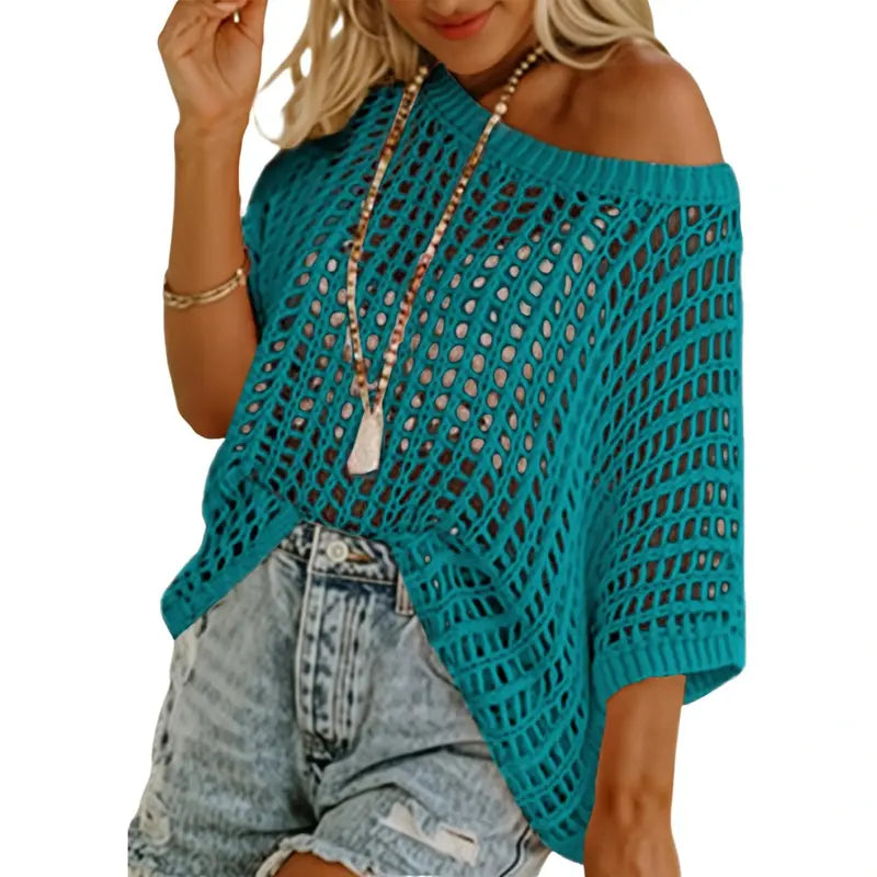 Crochet Beach Cover Up Top