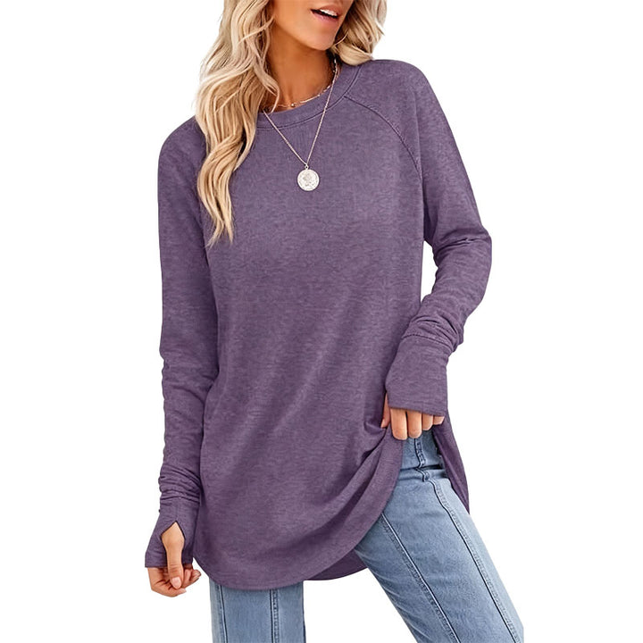 Longline Raglan Sleeve Tunic