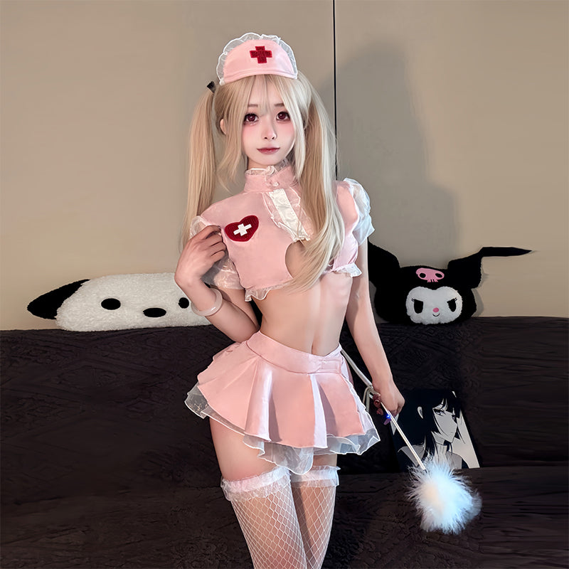 Playful Nurse Cosplay Outfit