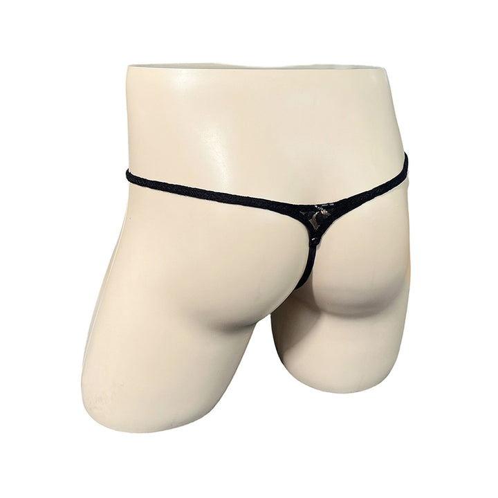 Men's Low-Rise Floral Lace Thong