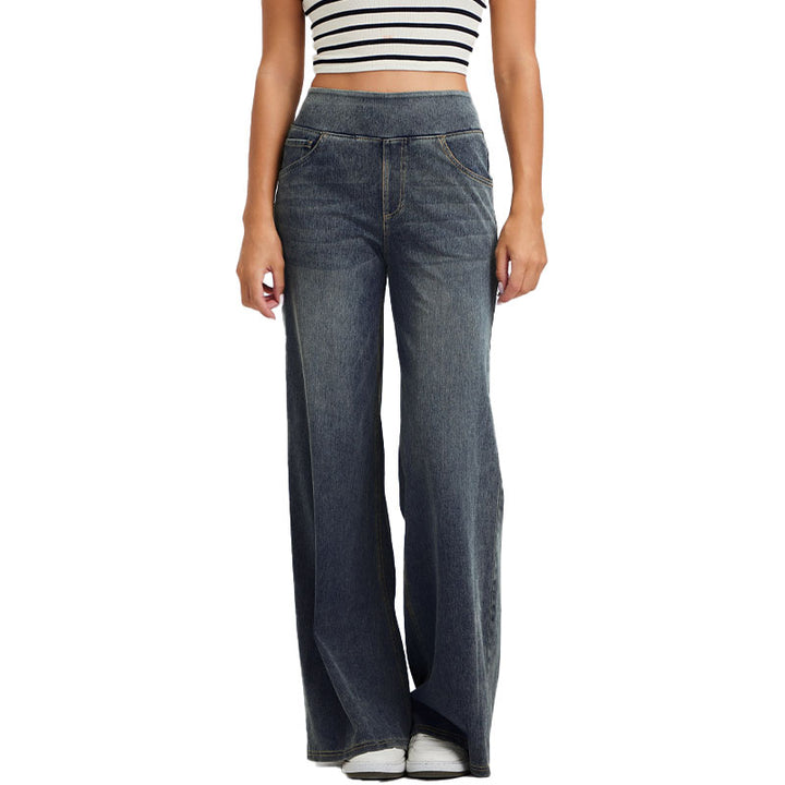 High Waist Wide Leg Jeans