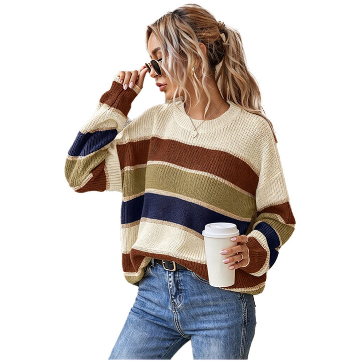 Striped Knit Sweater