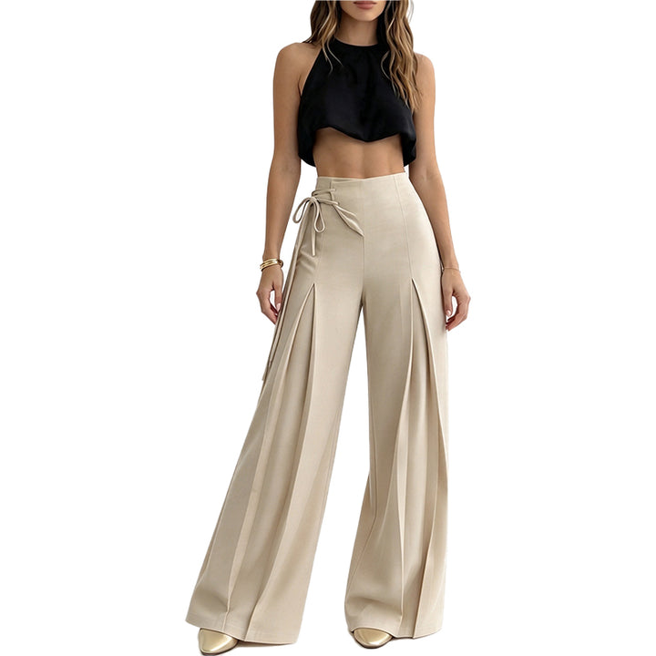 High Waist Wide Leg Pants