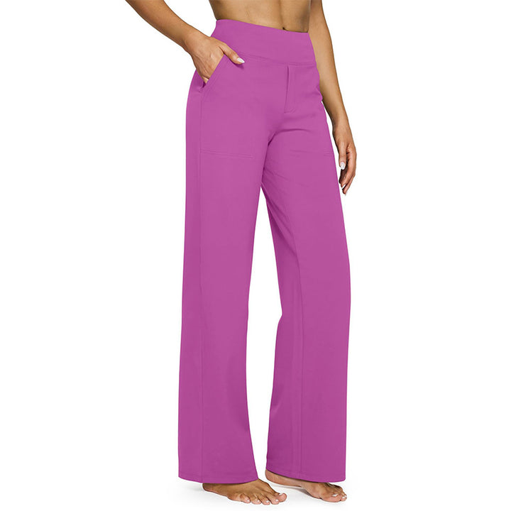 High Waist Wide Leg Dress Pants