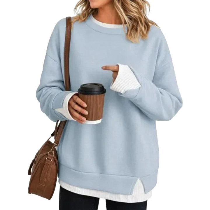 Relaxed Fit Layered Sweatshirt