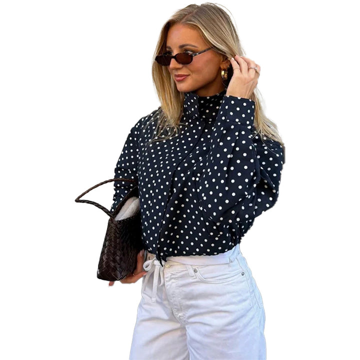 Polka Dot Pocket Jacket