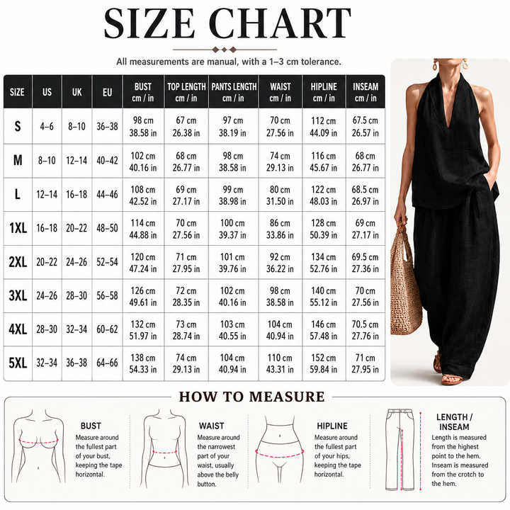 Effortless Halter Two-Piece Set