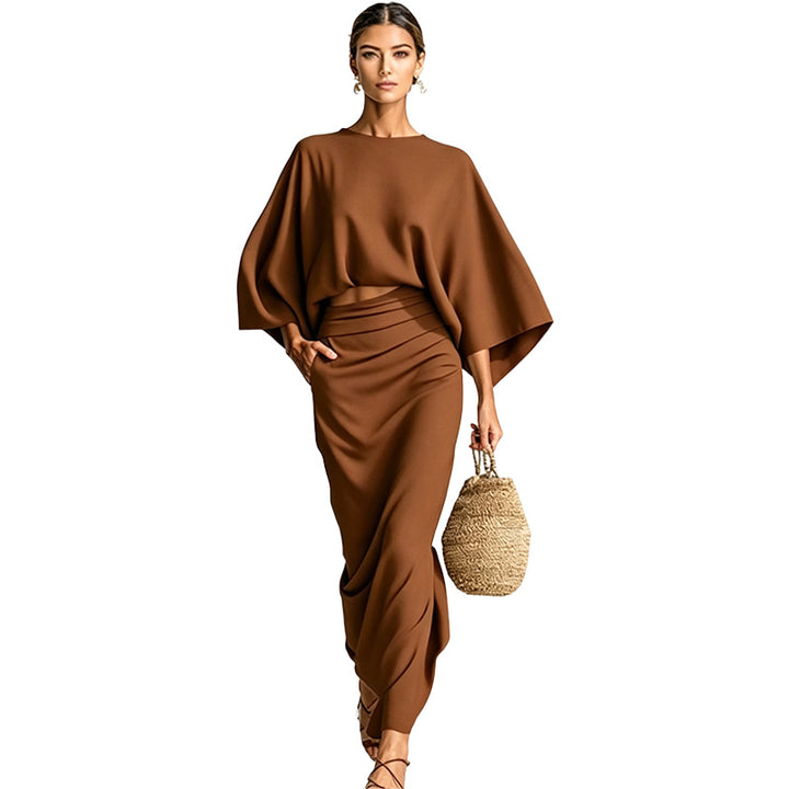 Relaxed Draped Two-Piece Set