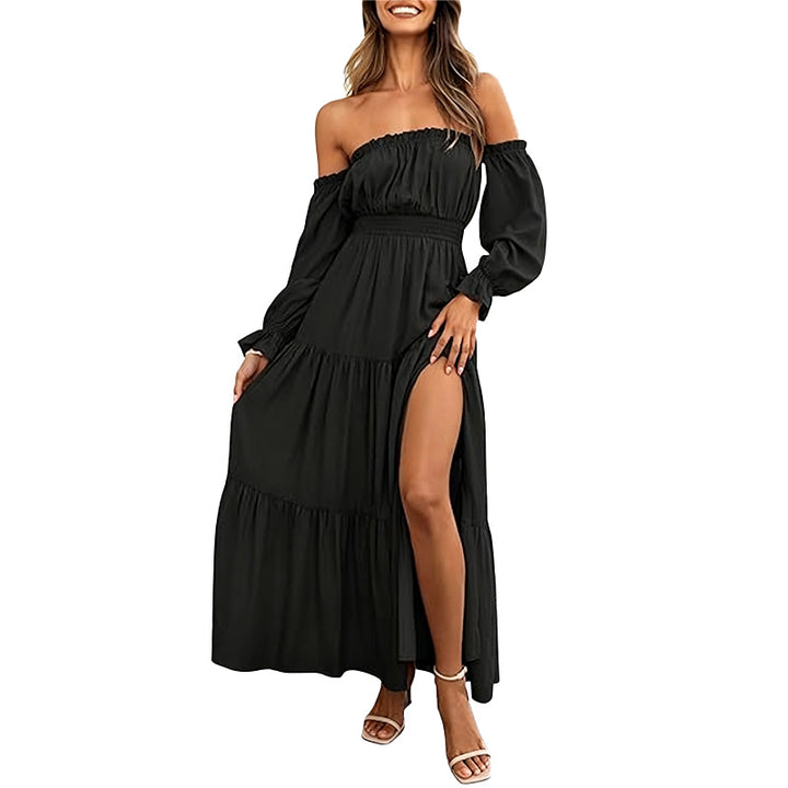 Boho Off Shoulder Summer Dress