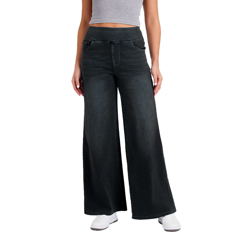 High Waist Wide Leg Jeans