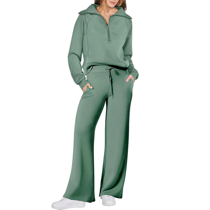Cozy Half Zip Lounge Set
