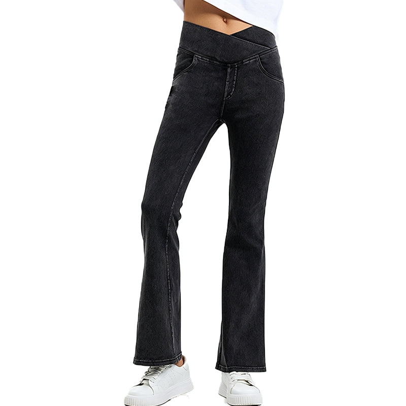 High Rise Flare Denim Jeans