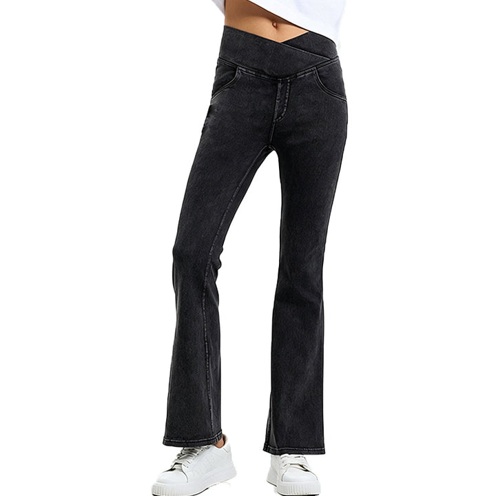 High Rise Flare Denim Jeans