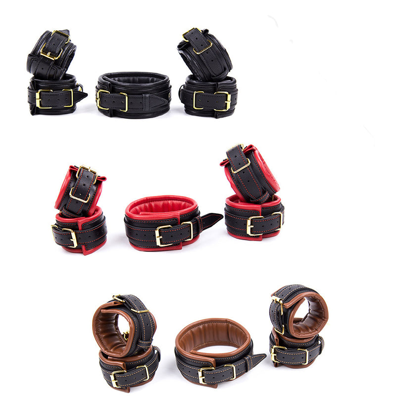 Adjustable Buckle Cuff Set