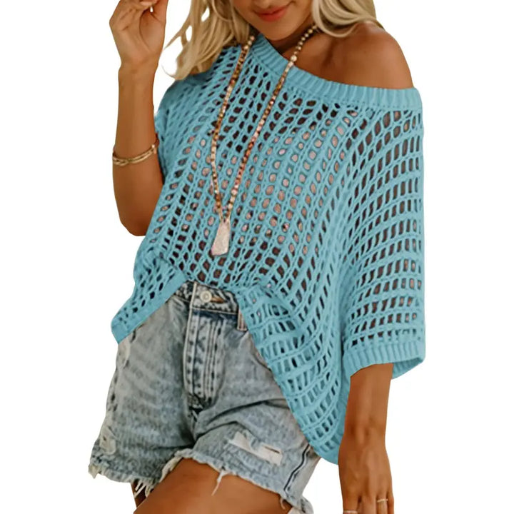 Crochet Beach Cover Up Top