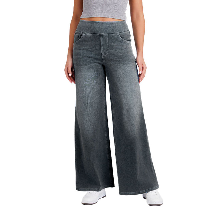 High Waist Wide Leg Jeans
