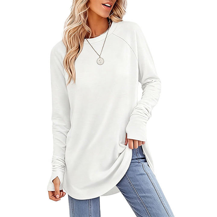 Longline Raglan Sleeve Tunic
