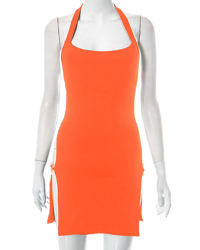 Cutout Mini Dress