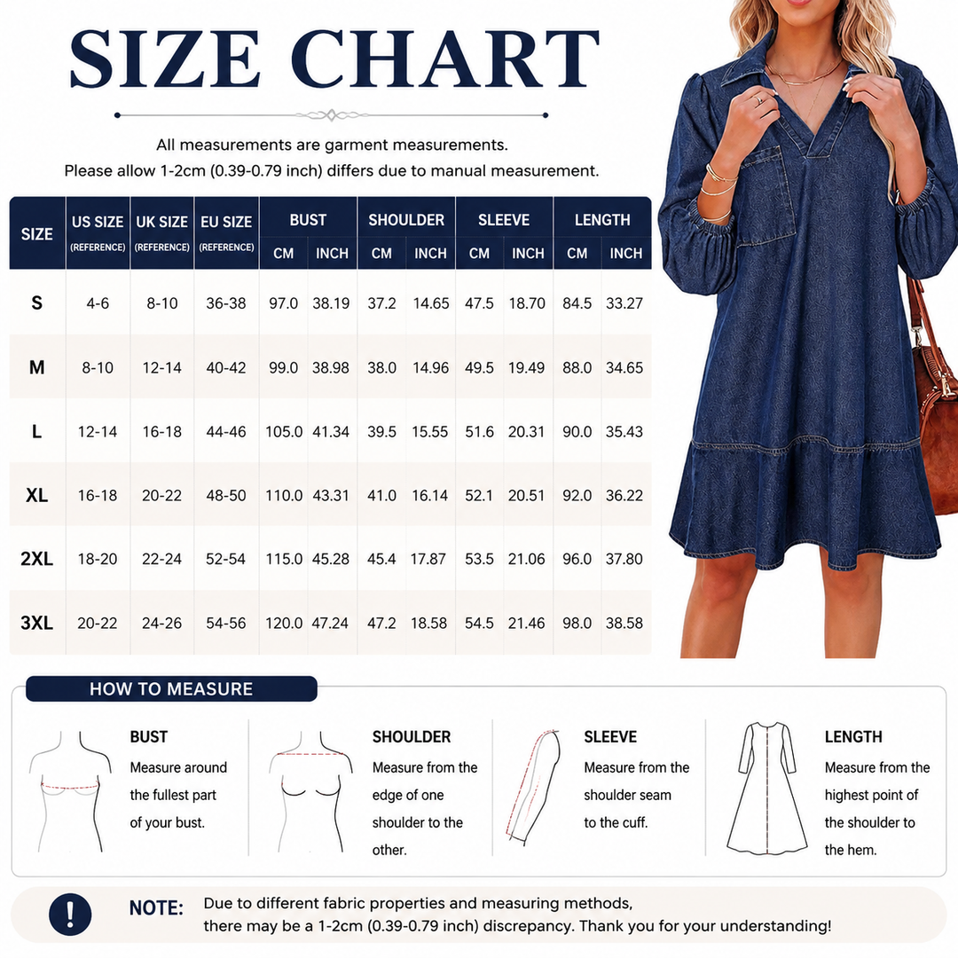 Relaxed Denim Mini Dress