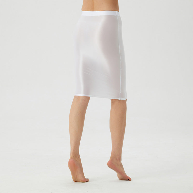 Sheer Midi Half Slip