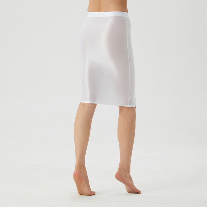Sheer Midi Half Slip