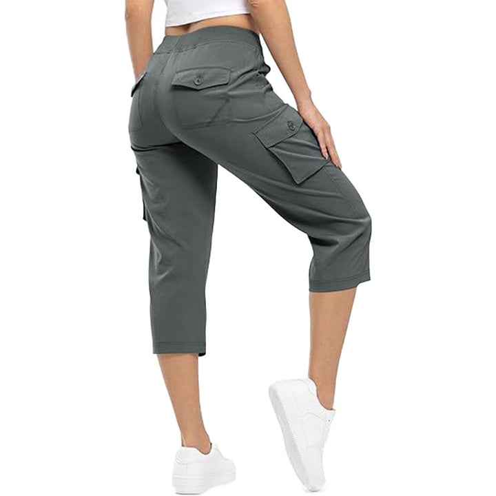 Casual Cargo Capri Pants