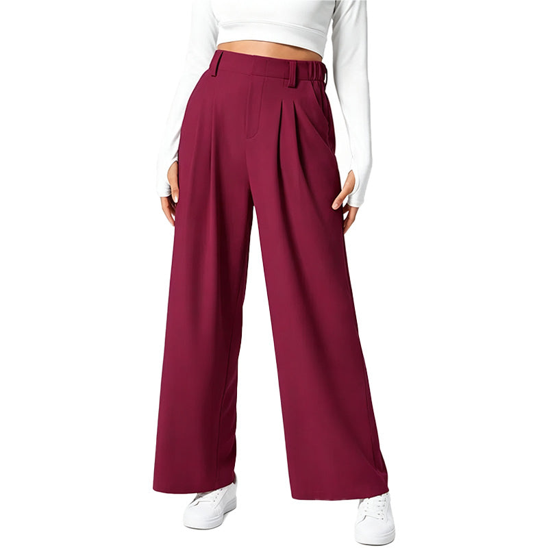 Women's High Waisted Wide Leg Pants