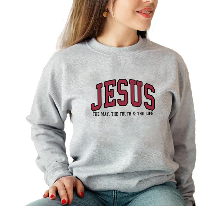 Vintage Letter Graphic Sweatshirt