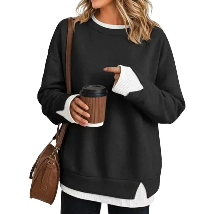 Relaxed Fit Layered Sweatshirt