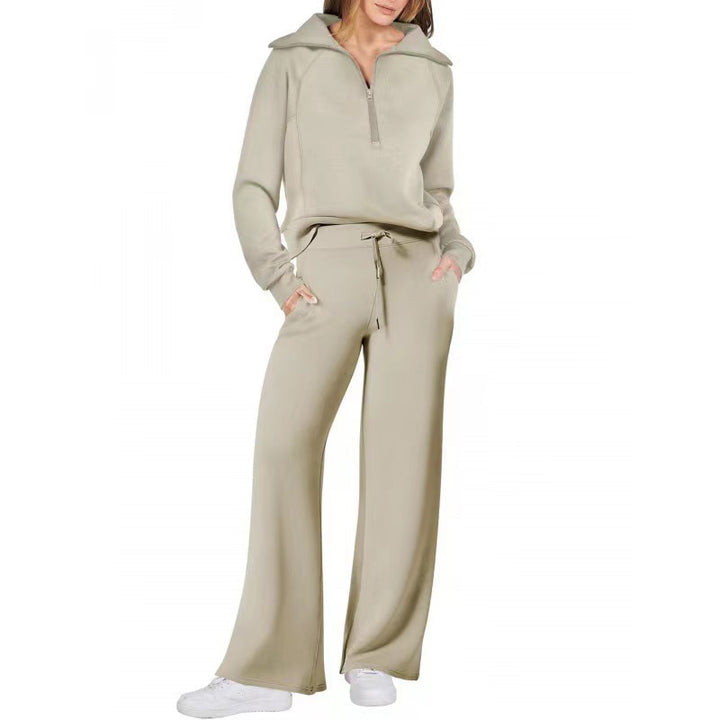 Cozy Half Zip Lounge Set
