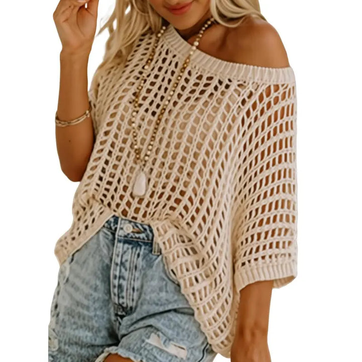 Crochet Beach Cover Up Top